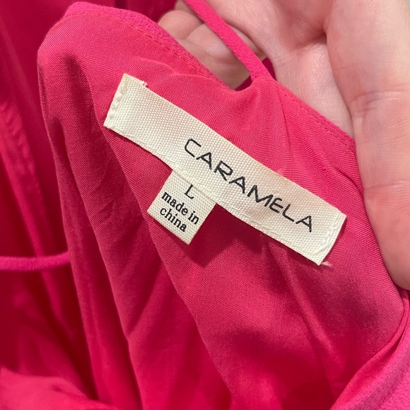 Hot Pink / Fuchsia Shift Dress - Picture 4 of 4